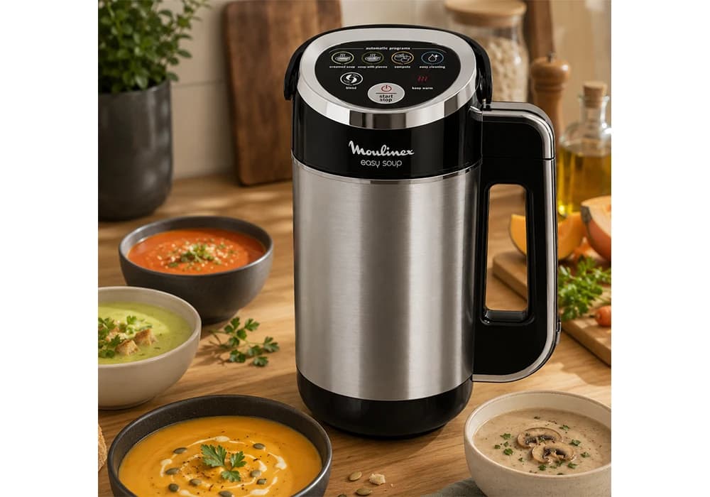 Blender Chauffant Easy Soup MOULINEX (LM841810) - Image 1