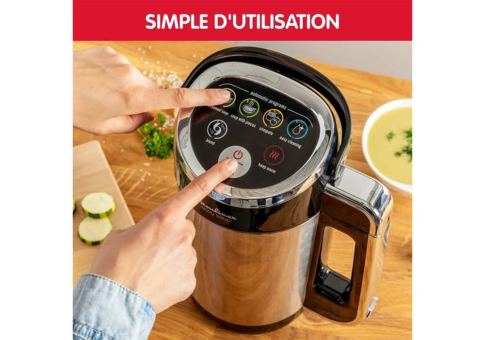 Blender Chauffant Easy Soup MOULINEX (LM841810) - Image 5