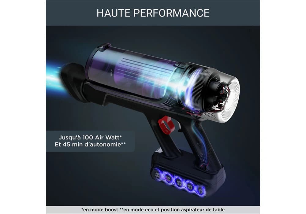 Aspirateur balai X Force Flex 9.60 Kit Allergie ROWENTA (RH2039WO) - Image 2