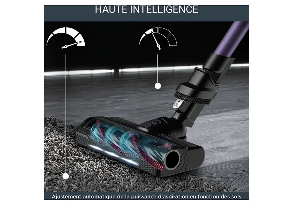 Aspirateur balai X Force Flex 9.60 Kit Allergie ROWENTA (RH2039WO) - Image 5