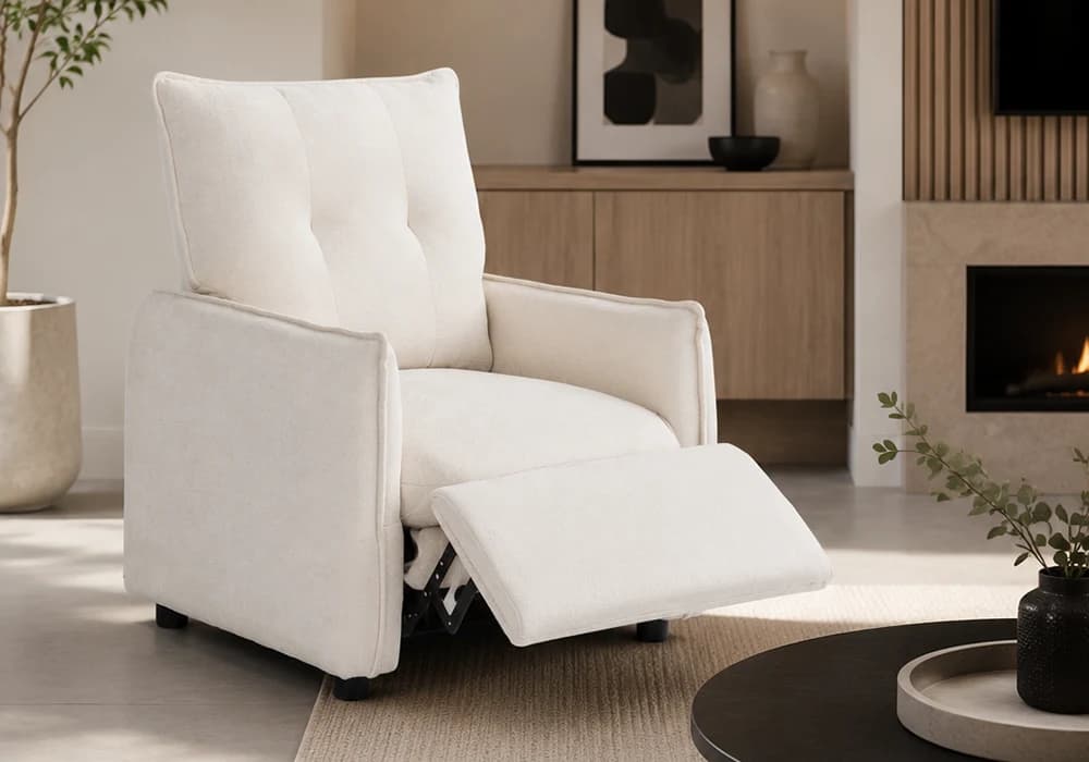 Fauteuil Relax PUSBACK COSLIP Beige - Image 1