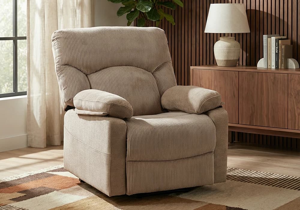 Fauteuil Relax Électrique Relevable TROUPER Beige - Image 1