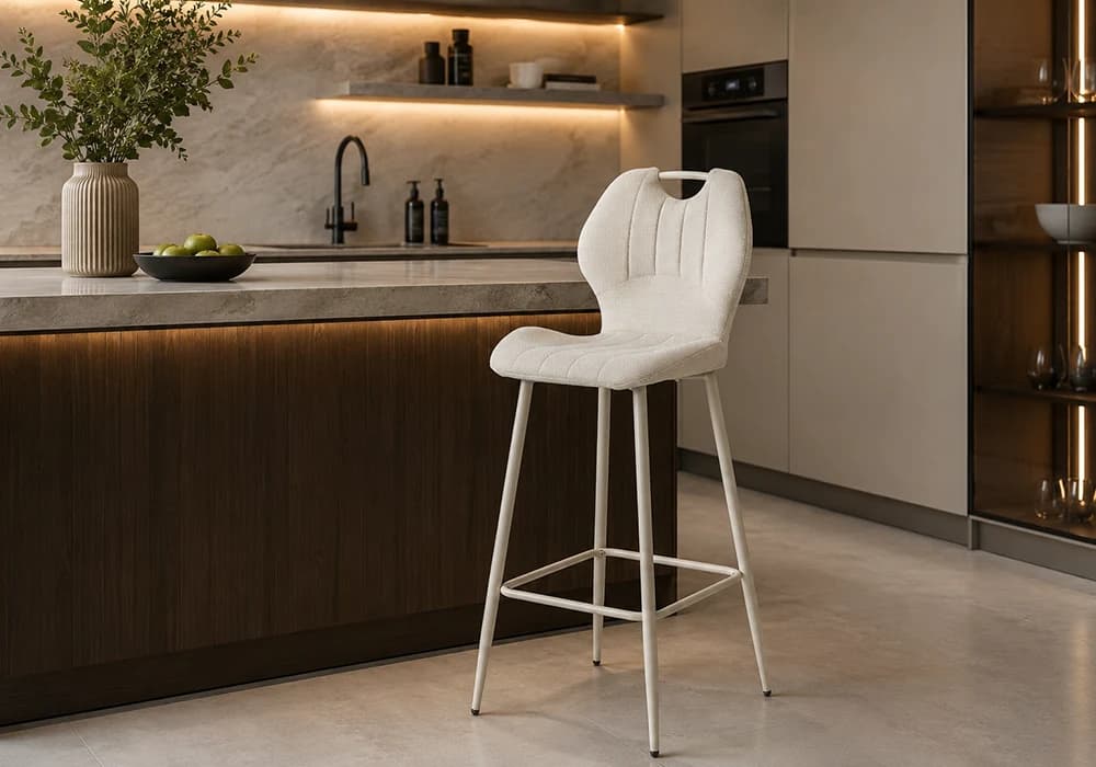 Tabouret de Bar BALMA Beige - Image 1