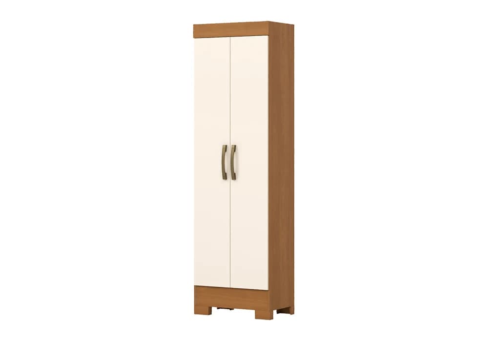 Armoire RAVIO 2 Portes Chêne/ Blanc - Image 3