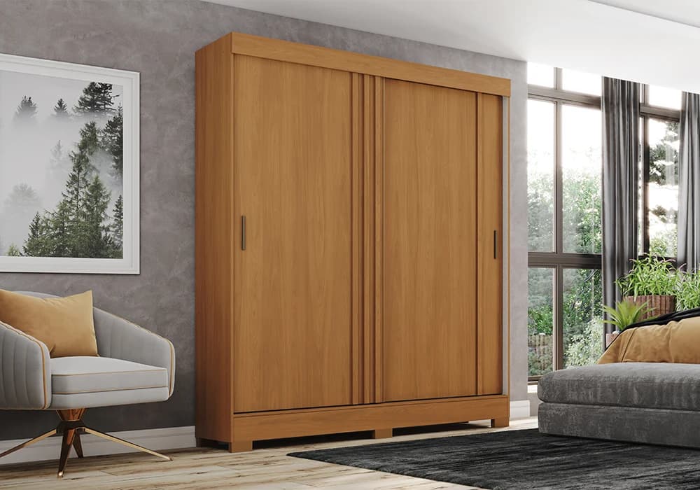 Armoire 2 Portes Coulissantes Réversibles - Image 3
