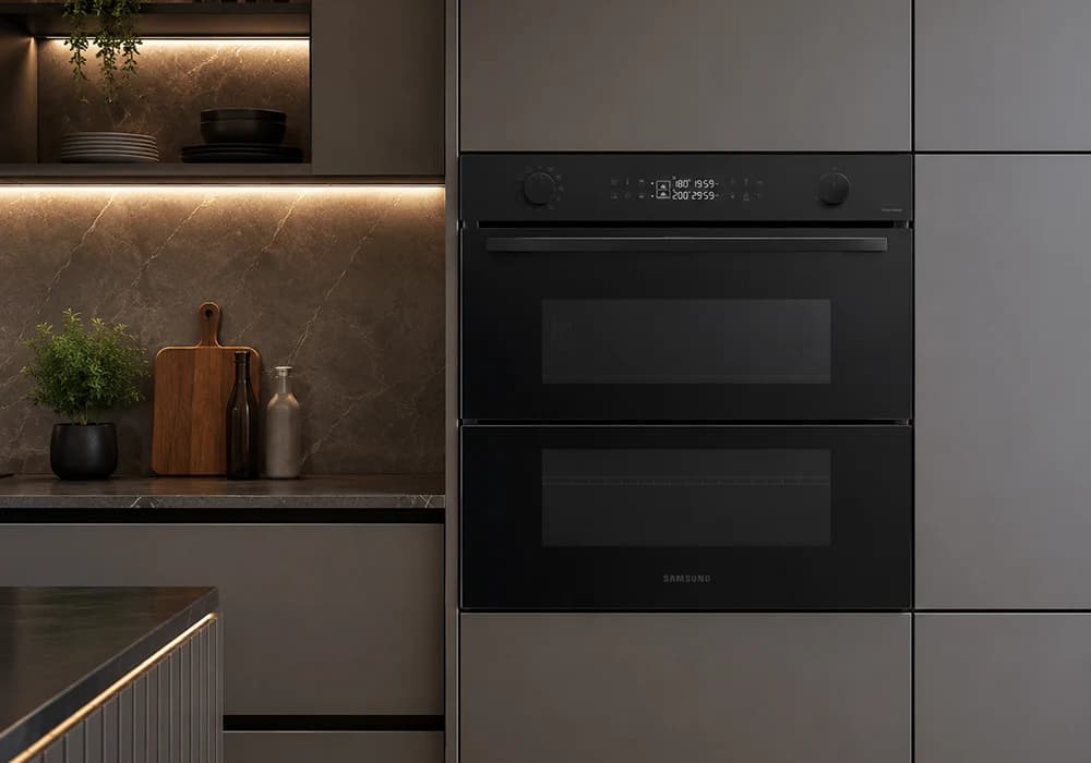 Four Encastrable Bespoke Dual Cook Flex Pyrolyse SAMSUNG (NV7B4550VAK/U1) - Image 1