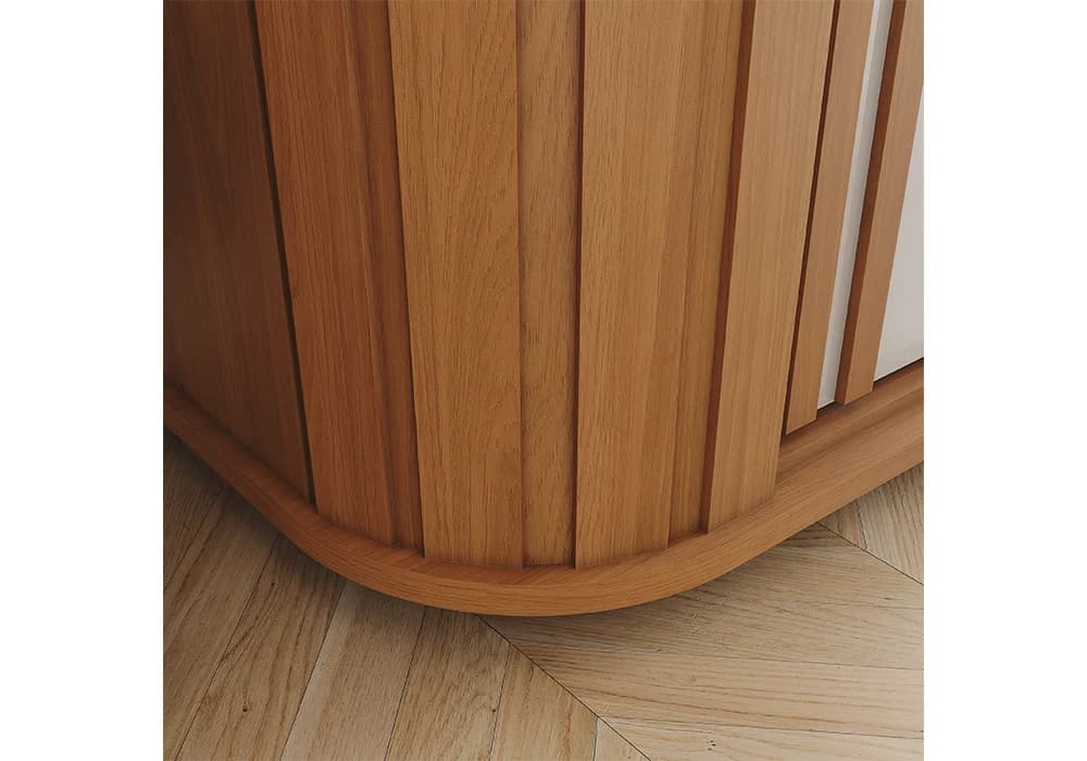 Armoire MOZZATE 2 Portes Coulissantes Réversibles avec Miroir - Image 4