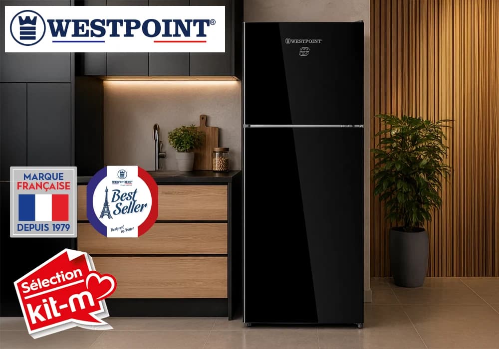 Réfrigérateur 2 Portes No Frost 348L Inverter WESTPOINT (WNN-38E23.EGN) - Image 1