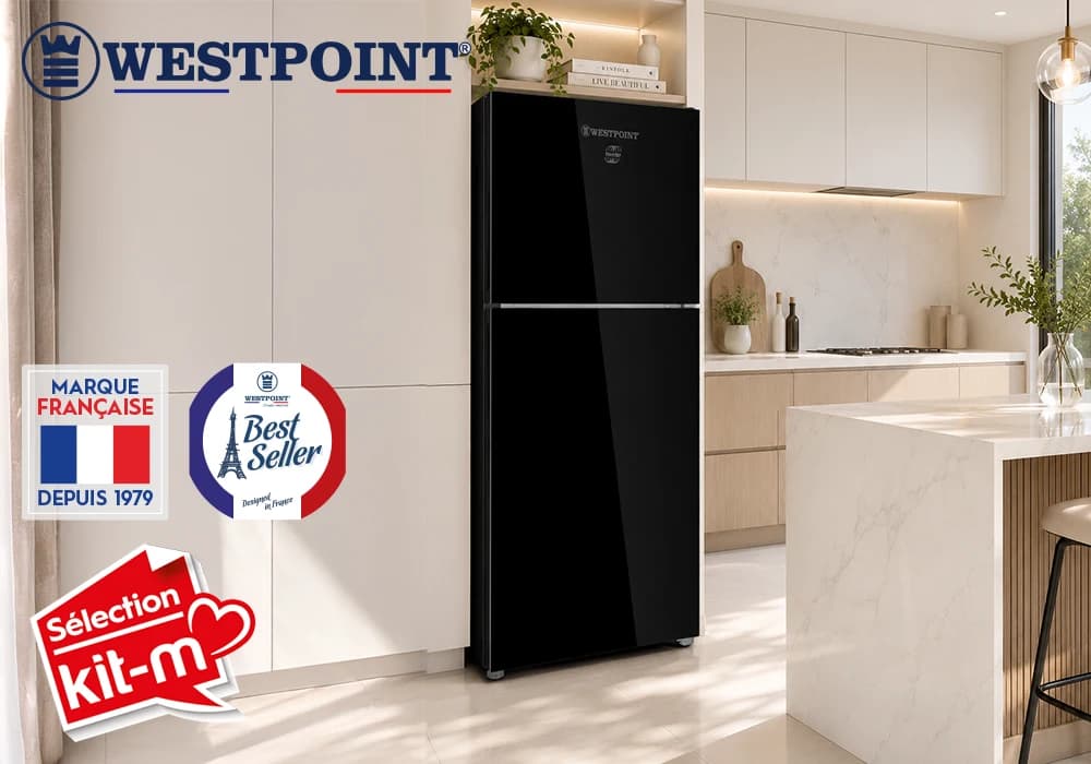Réfrigérateur 2 Portes No Frost 348L Inverter WESTPOINT (WNN-38E23.EGN) - Image 2