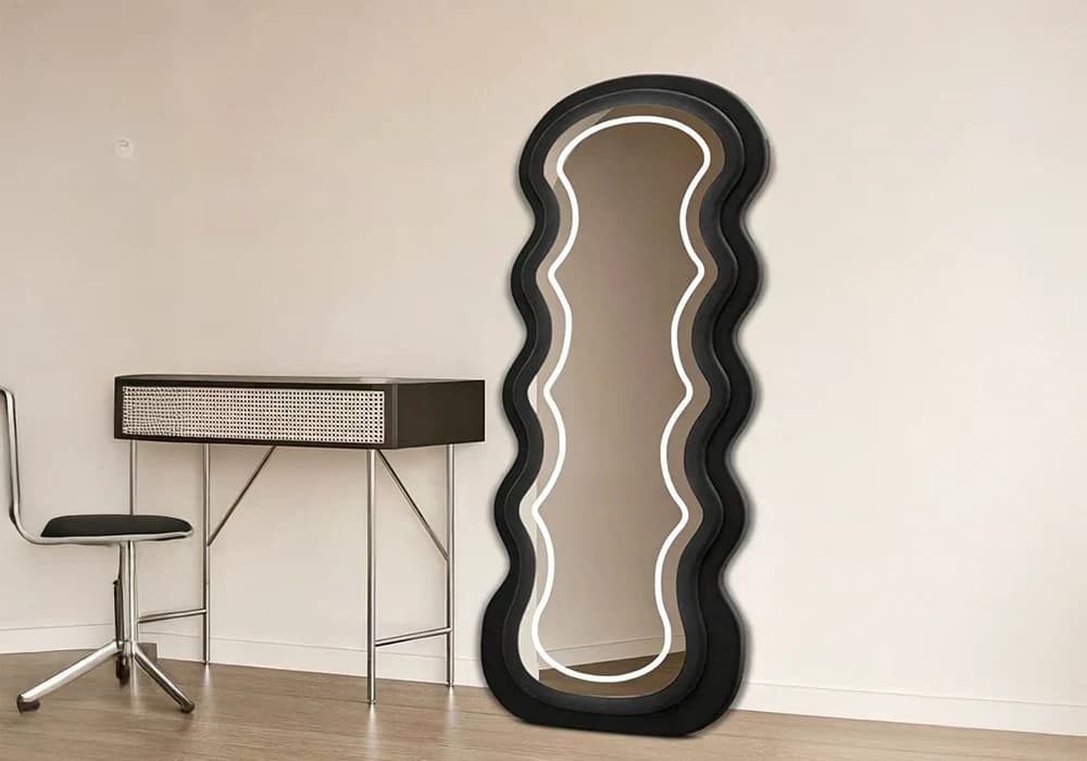 Miroir LED ROLIO Noir - Image 1