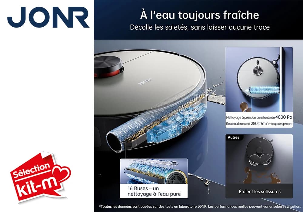 Aspirateur Robot Laveur Tout-en-Un Ultra Premium JONR X9 PRO - Image 3