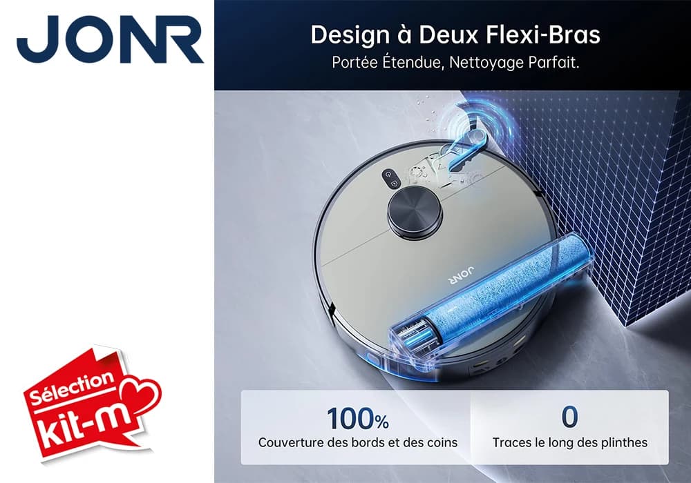 Aspirateur Robot Laveur Tout-en-Un Ultra Premium JONR X9 PRO - Image 4