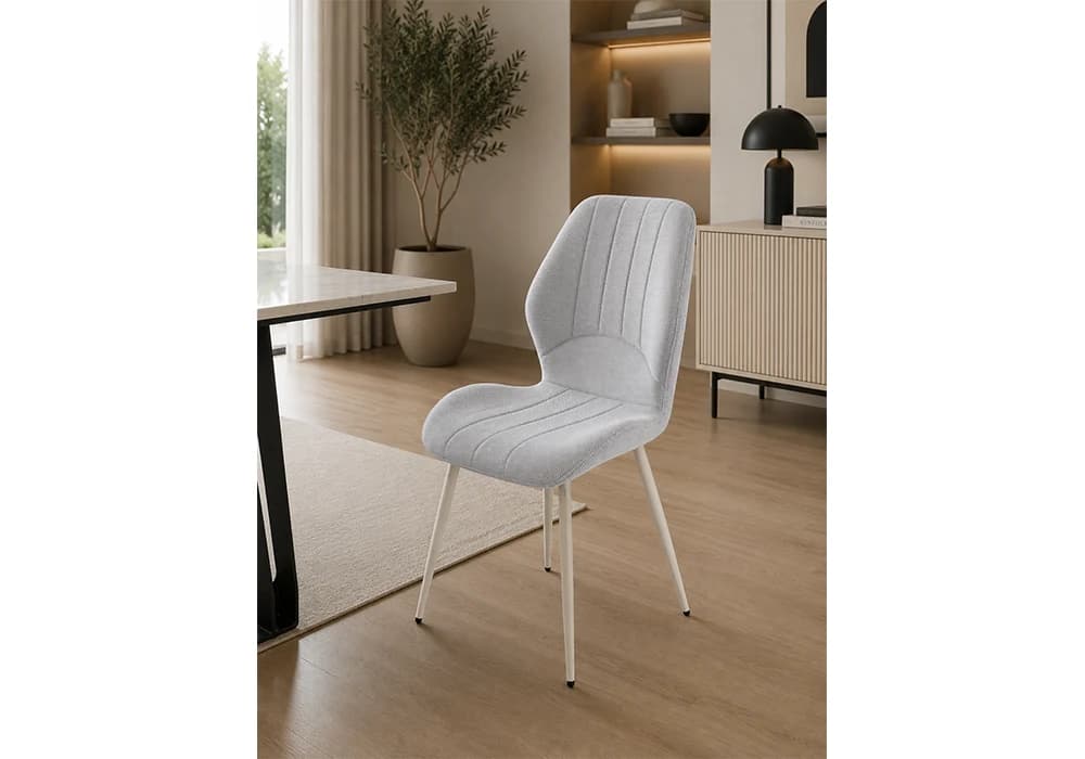 Lot de 6 Chaises ALAE Gris - Image 2