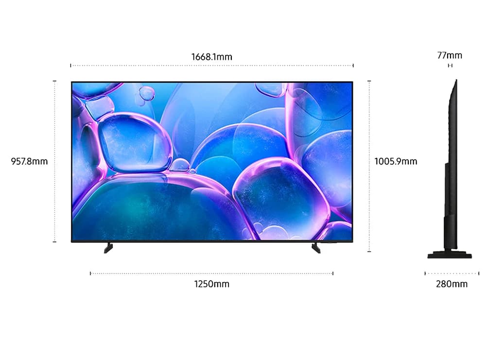 TV LED 4K Crystal UHD 75″ 190CM SAMSUNG (TU75U7005F) - Image 3