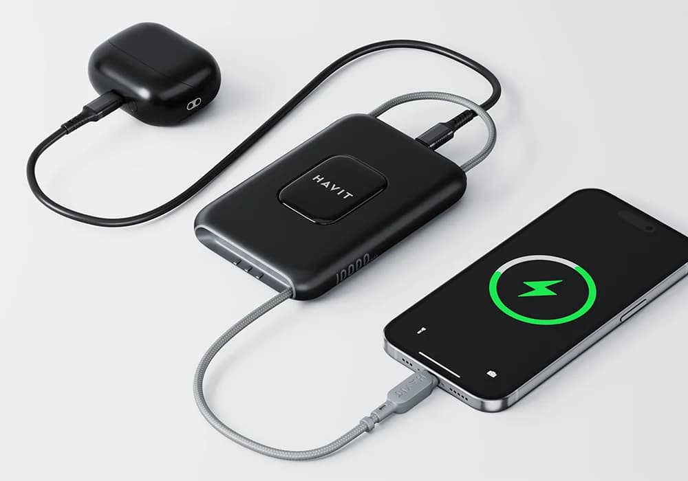 Power Bank 10000 mAh USB-C HAVIT (PB32) - Image 3