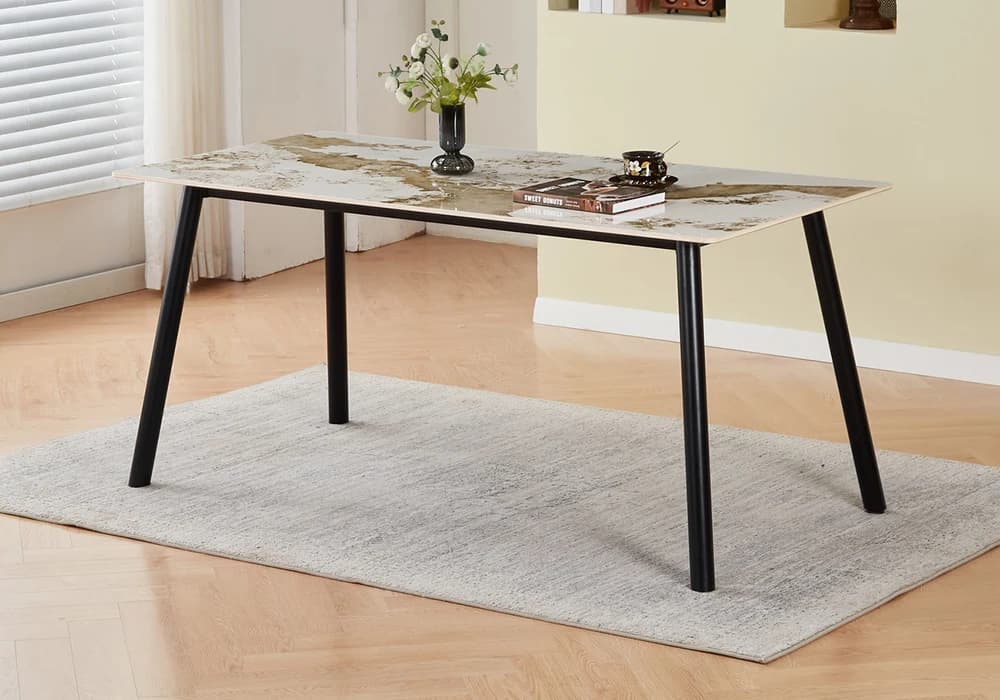 Table à Manger Rectangulaire Céramique PANDORA - Image 1