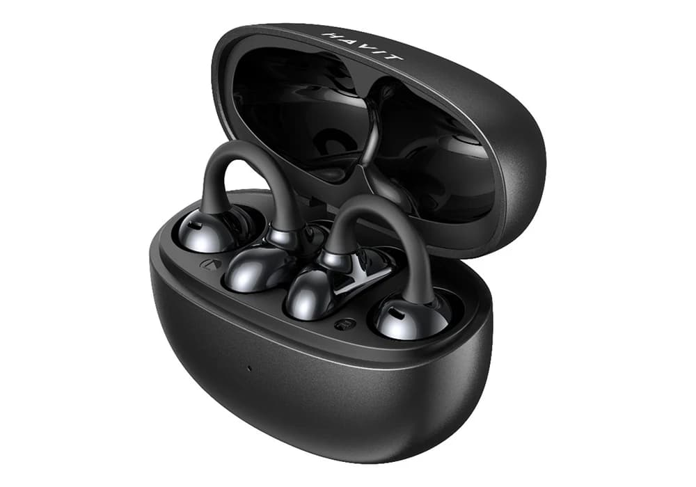 ÉCOUTEURS BLUETOOTH EARBUDS NOIR HAVIT (OWS928) - Image 4
