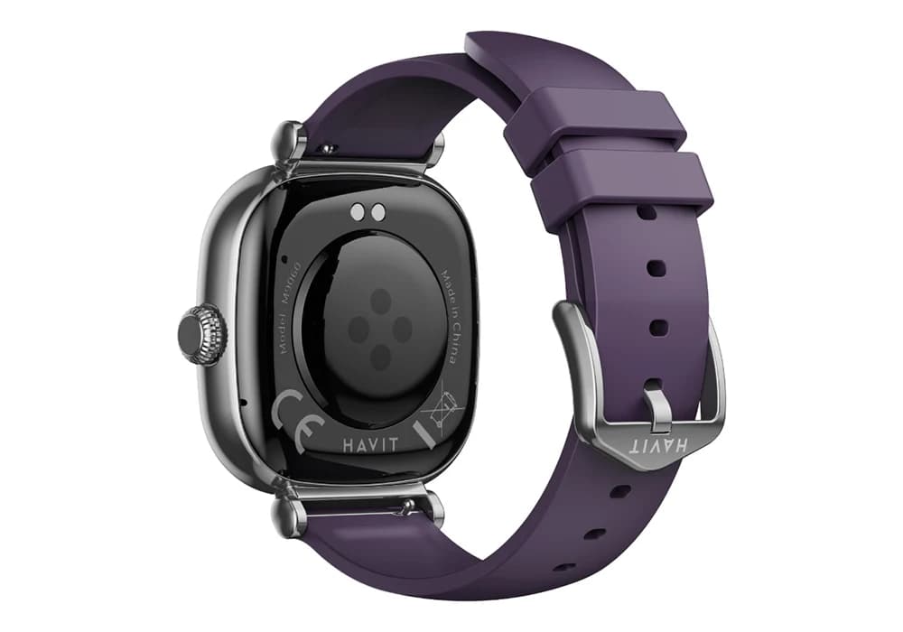 MONTRE CONNECTÉE ÉCRAN AMOLED VIOLET HAVIT (M9060) - Image 4