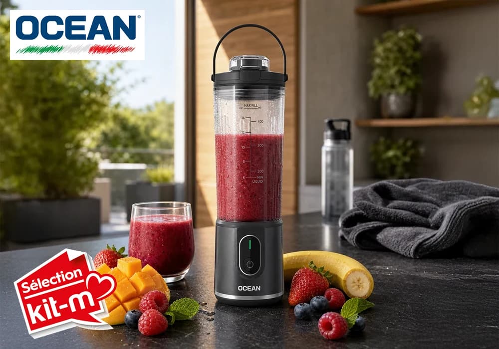 Blender Portable Rechargeable OCEAN (WOCBLPU114DG) - Image 1