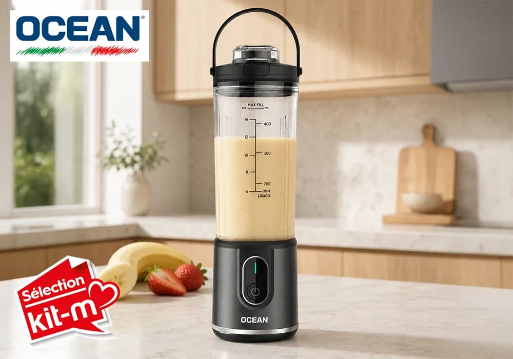Blender Portable Rechargeable OCEAN (WOCBLPU114DG) - Image 2