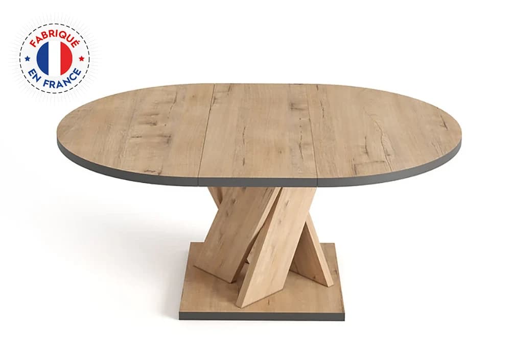 Table Ronde 1 Allonge (Collection Dawson) - Image 2