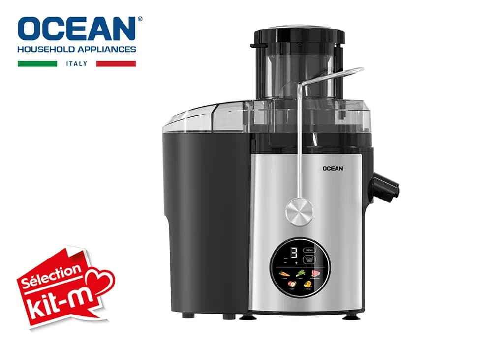 Extracteur de Jus Centrifuge Digital 1000W Ocean (OCJED1020DNX) - Image 4