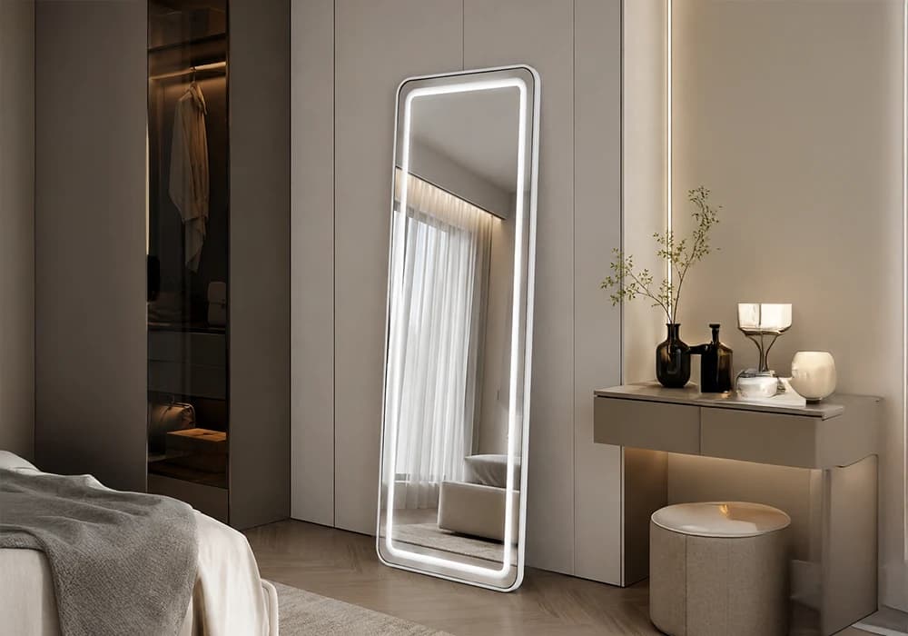 Miroir LED ALBA Blanc - Image 1