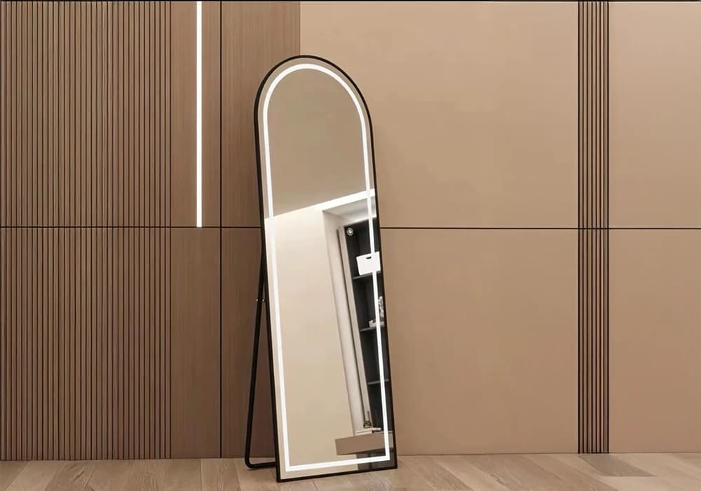 Miroir LED ALBA Noir - Image 1