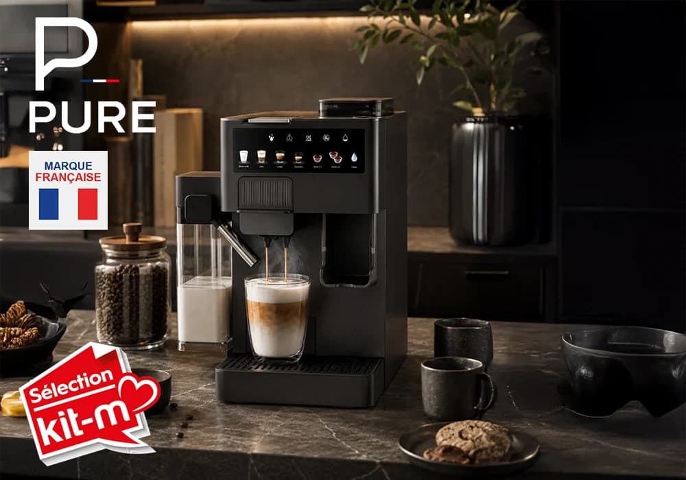 Machine à café multicapsules avec Broyeur Intégré + Reservoir Latte PURE - Image 2