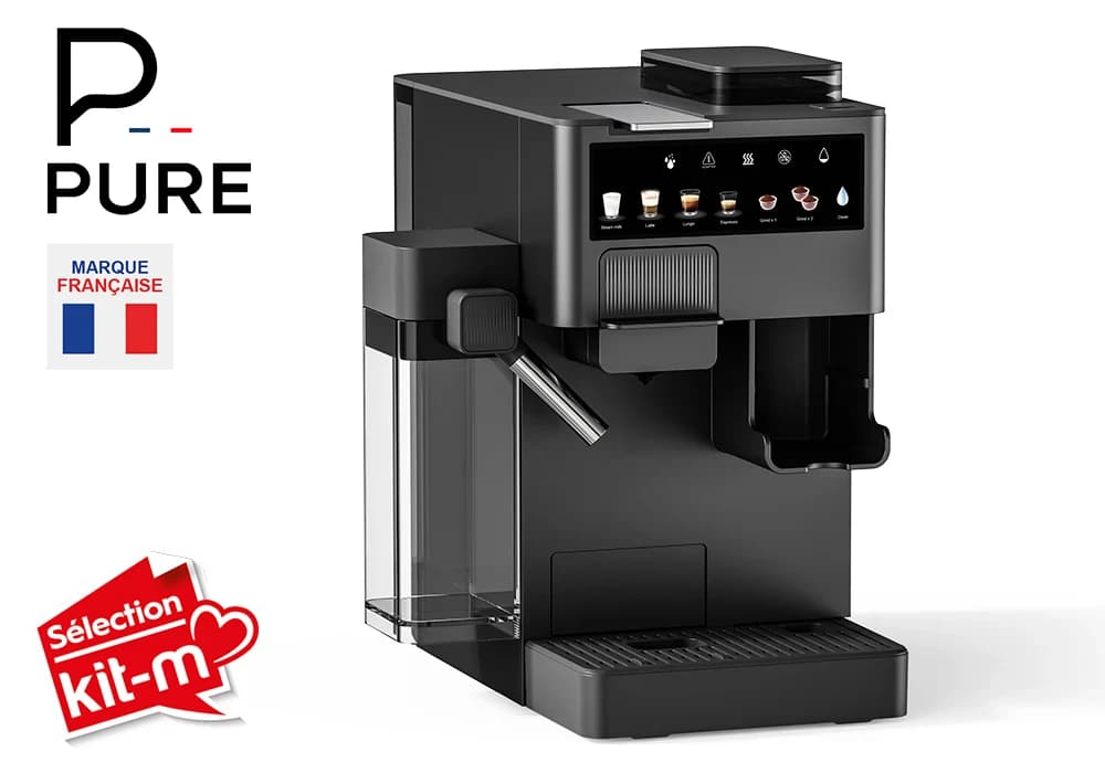 Machine à café multicapsules avec Broyeur Intégré + Reservoir Latte PURE - Image 3