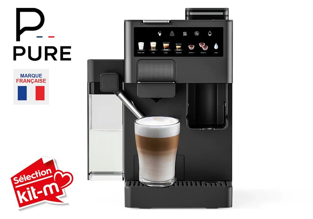 Machine à café multicapsules avec Broyeur Intégré + Reservoir Latte PURE - Image 4