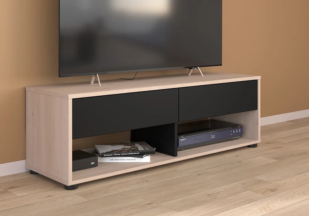 Meuble TV CROSS BATV 2 Portes - Image 1