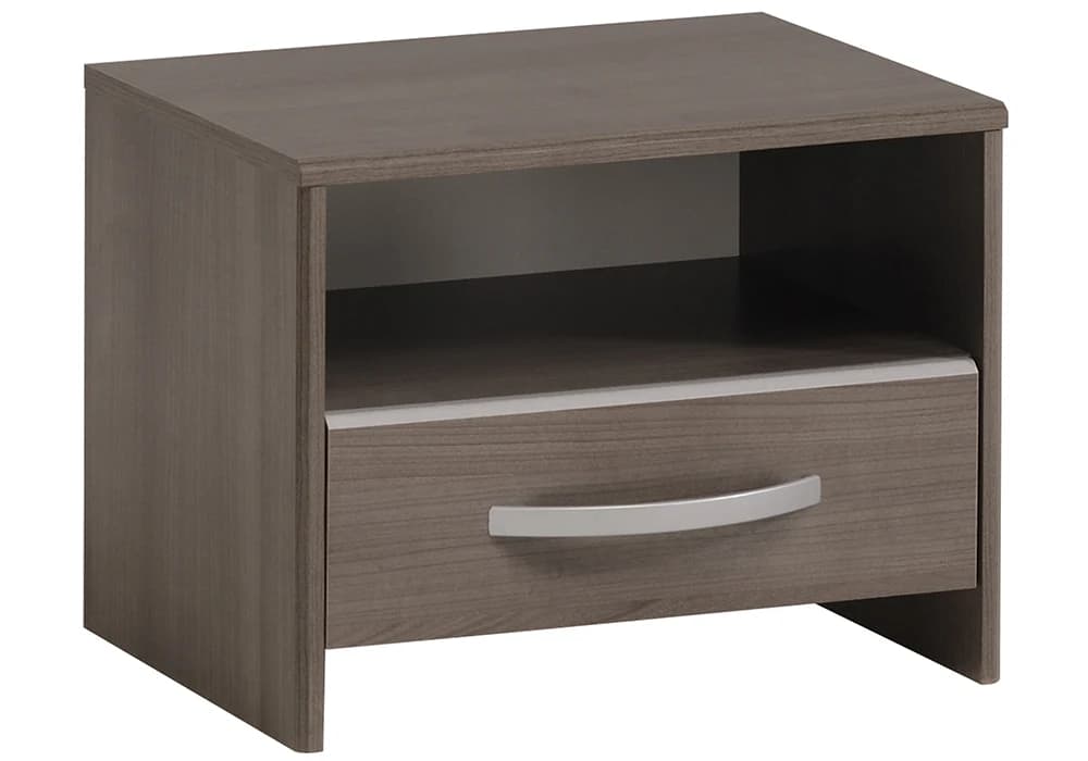Chevet EVO2 1 Tiroir Noyer - Image 2