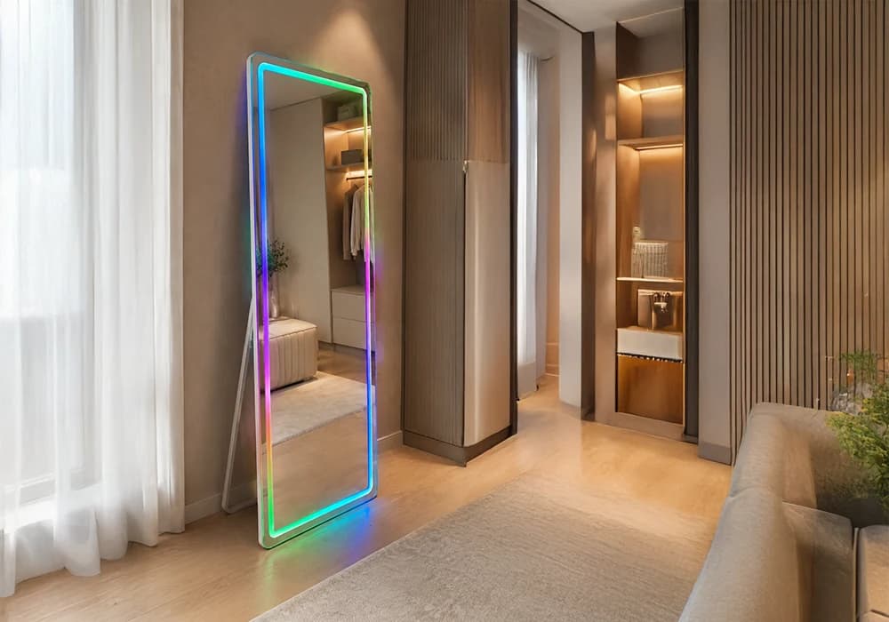 Miroir sur Pied COLOR LED - Image 1