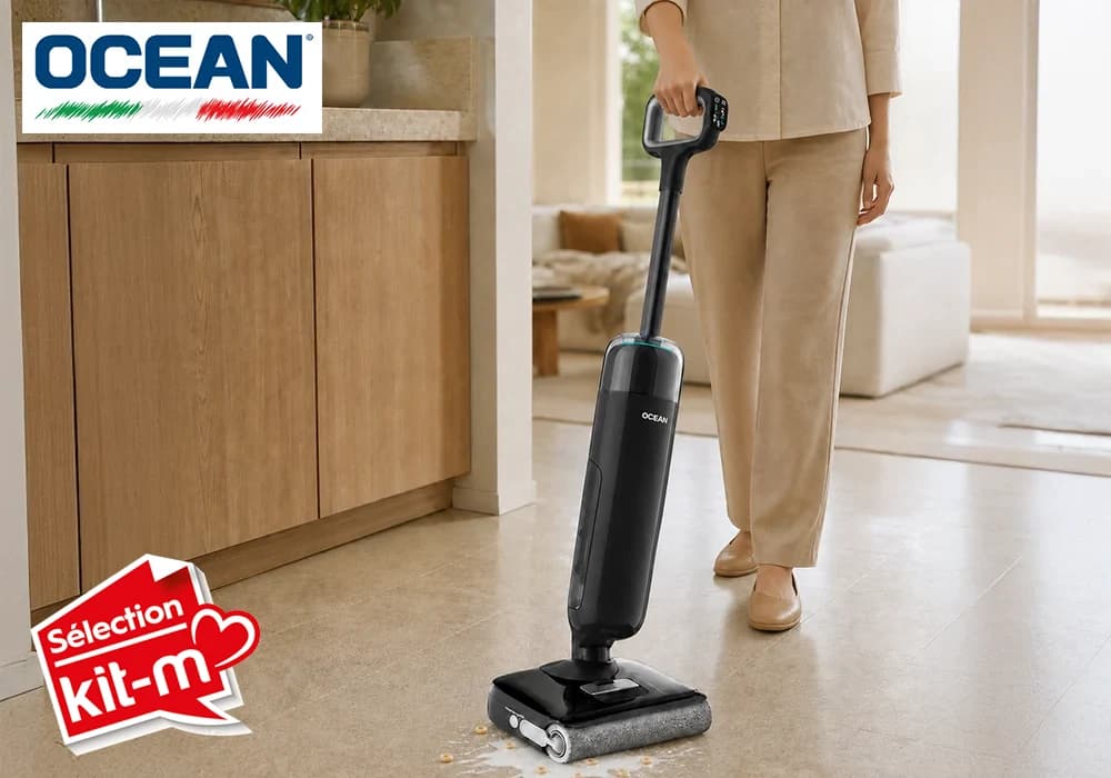 Aspirateur Balai Laveur Sans Fil OCEAN (OCFCIH1575DN) - Image 1