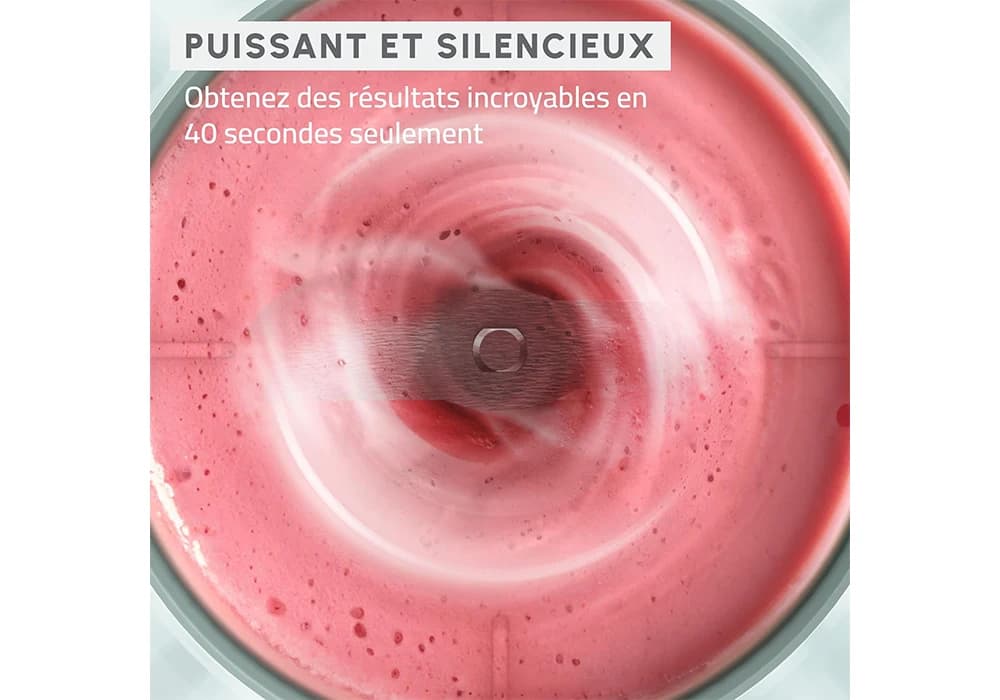 BLENDER PORTABLE SANS FIL LIGHTMIX MOULINEX (LM1C03) - Image 4