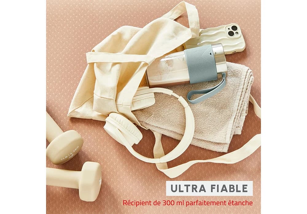 BLENDER PORTABLE SANS FIL LIGHTMIX MOULINEX (LM1C03) - Image 5