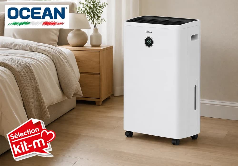 Déshumidificateur Connecté Wi-Fi 25 L OCEAN (OCDHF2555WFCTCH) - Image 1