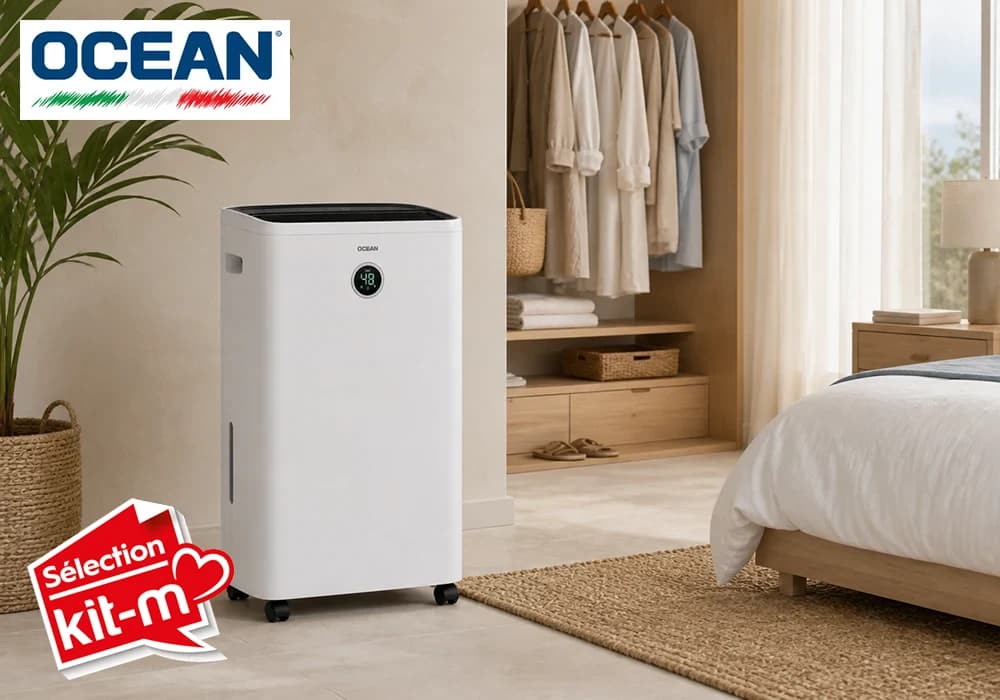 Déshumidificateur Connecté Wi-Fi 25 L OCEAN (OCDHF2555WFCTCH) - Image 2