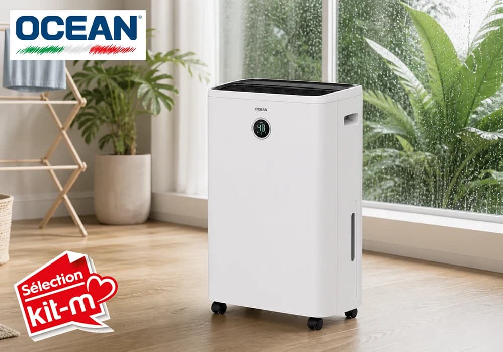 Déshumidificateur Connecté Wi-Fi 25 L OCEAN (OCDHF2555WFCTCH) - Image 3