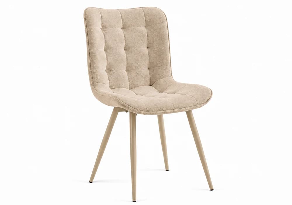 Lot de 6 Chaises LANA Beige Foncé - Image 2