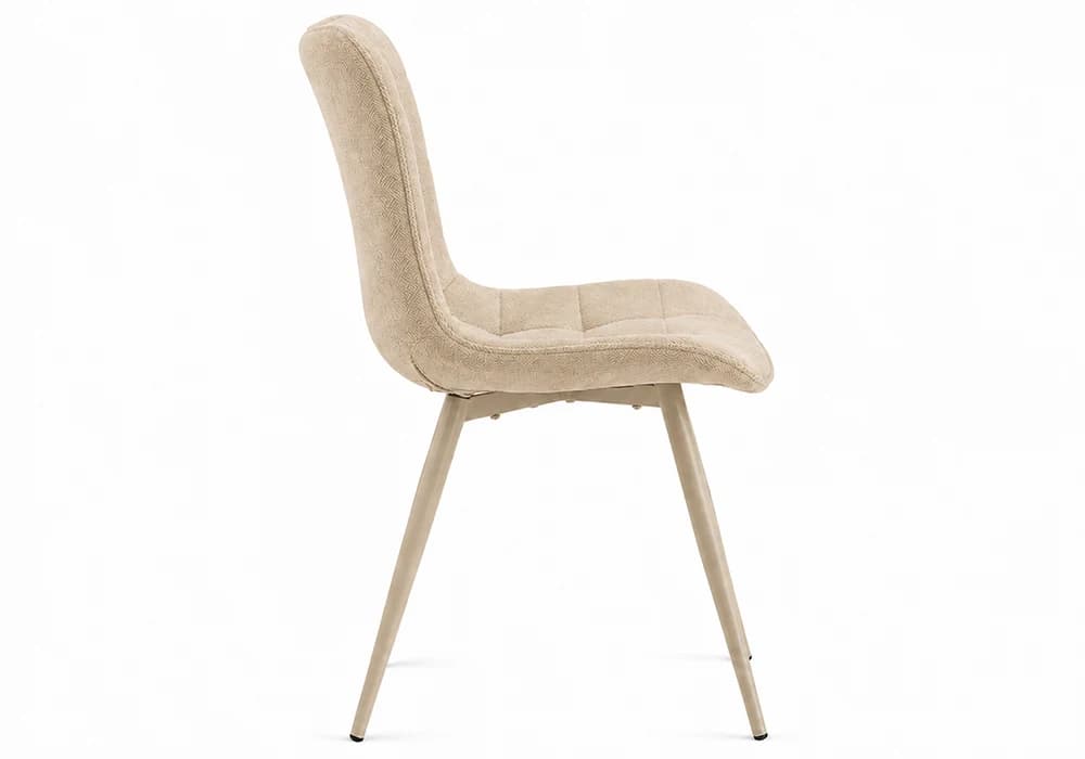 Lot de 6 Chaises LANA Beige Foncé - Image 3