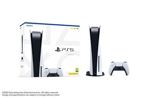 CONSOLE PS5 AVEC LECTEUR OCCASION + BOITE - Image 1