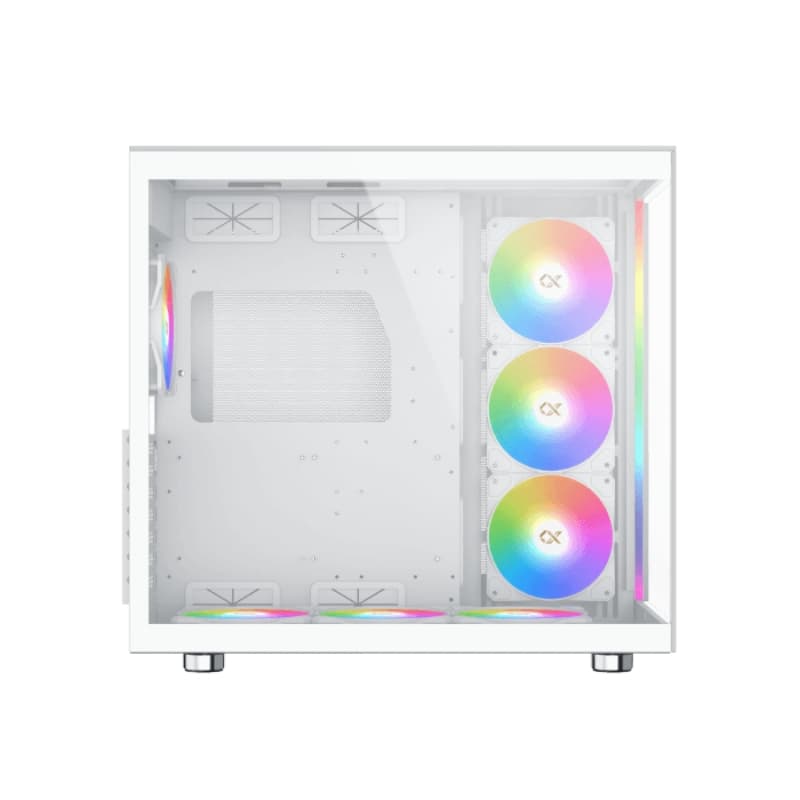 Boitier Moyen Tour E-ATX Xigmatek Aqua Ultra RGB avec panneaux vitrés (Blanc) - Image 5