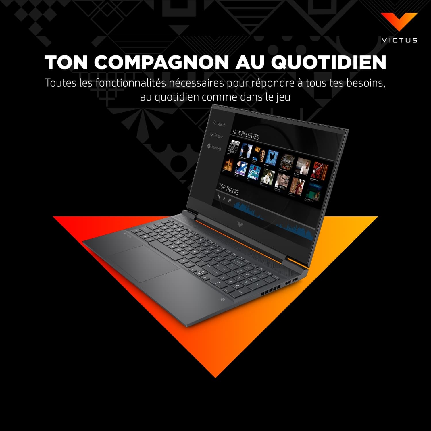 HP Victus 15-fa1027nf 15.6 i5-12500H 16/512Go NVIDIA GeForce RTX4060 - Image 1
