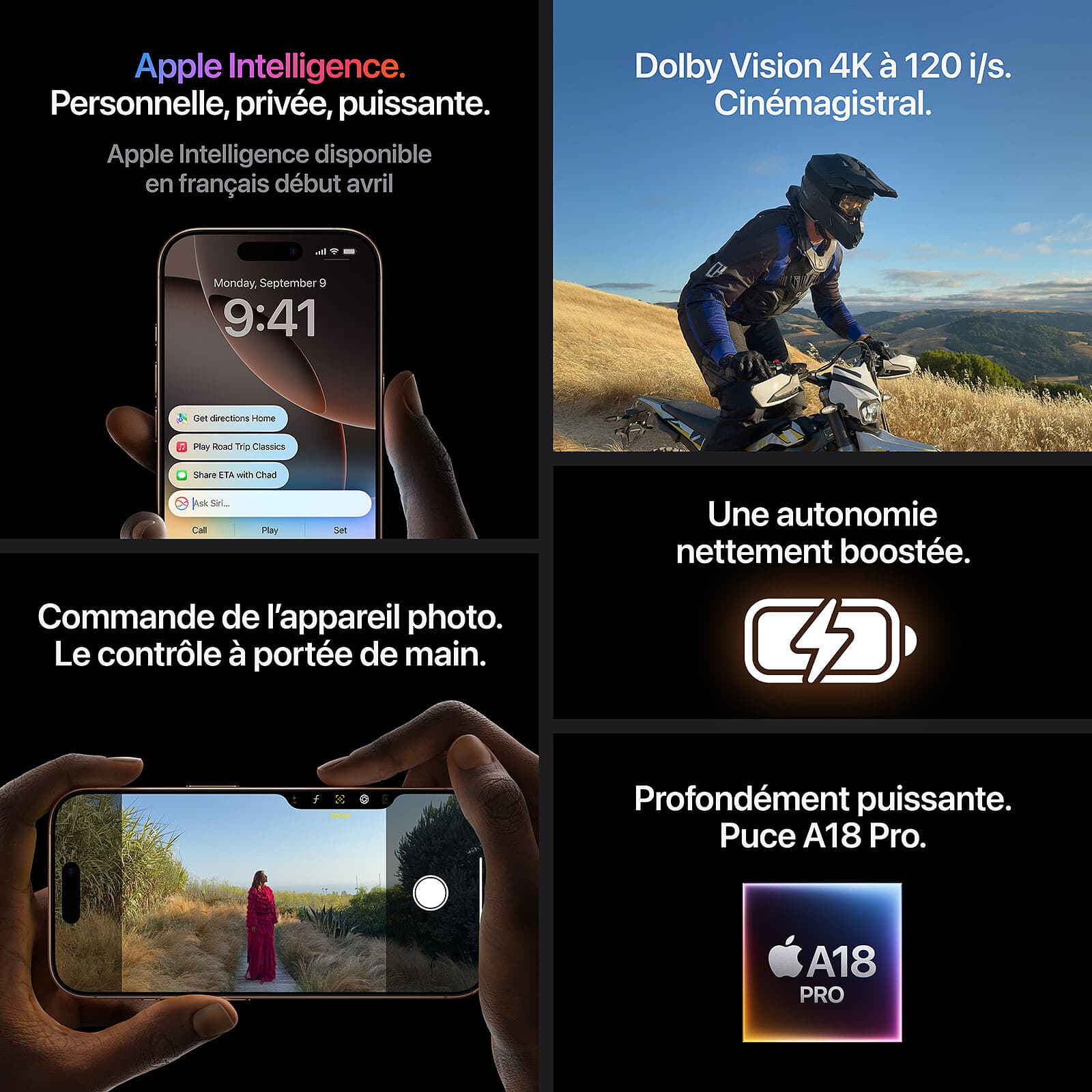 IPHONE 16 PRO MAX 512 GO TITANE Sable - NEUF - Image 4