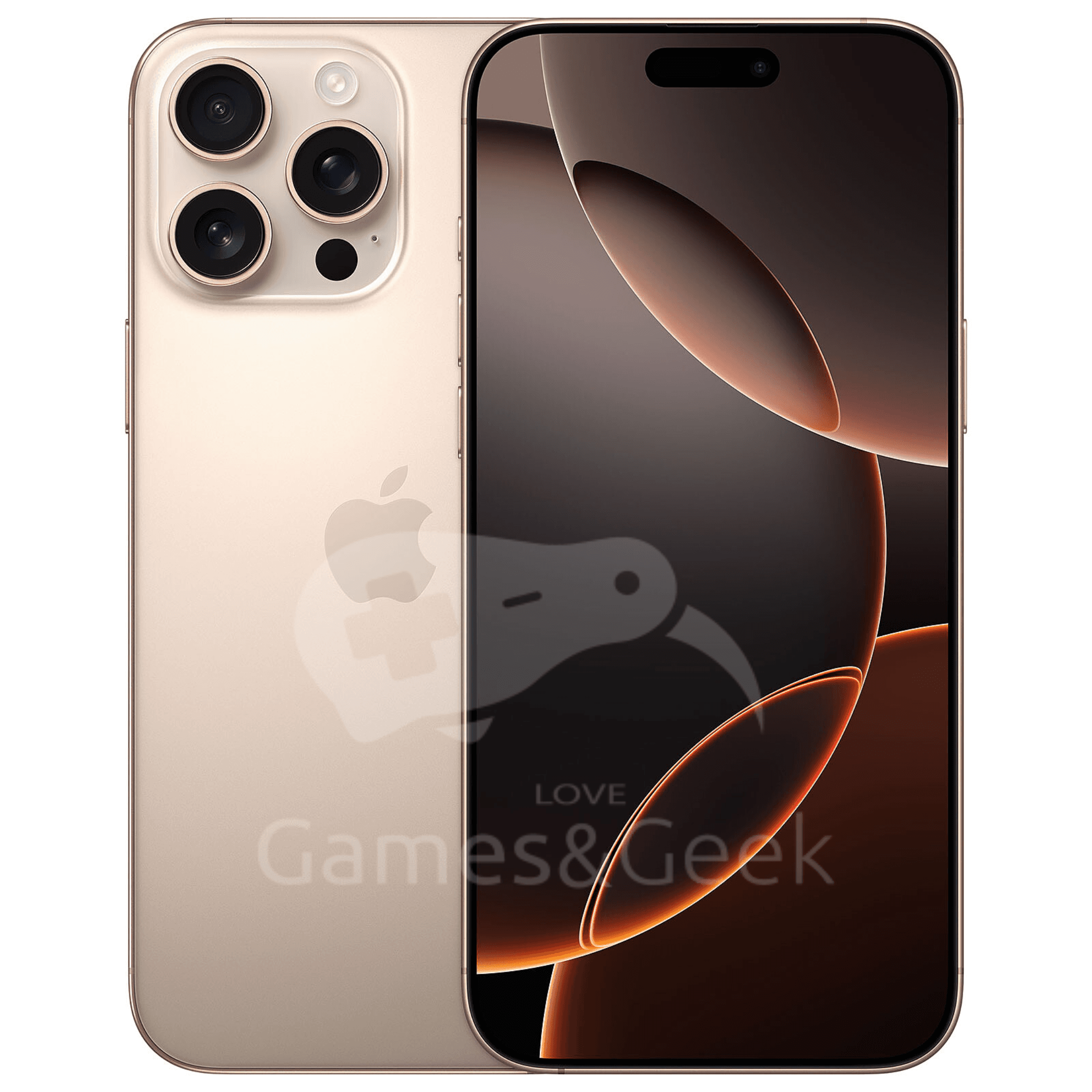 IPHONE 16 PRO MAX 512 GO TITANE Sable - NEUF - Image 1