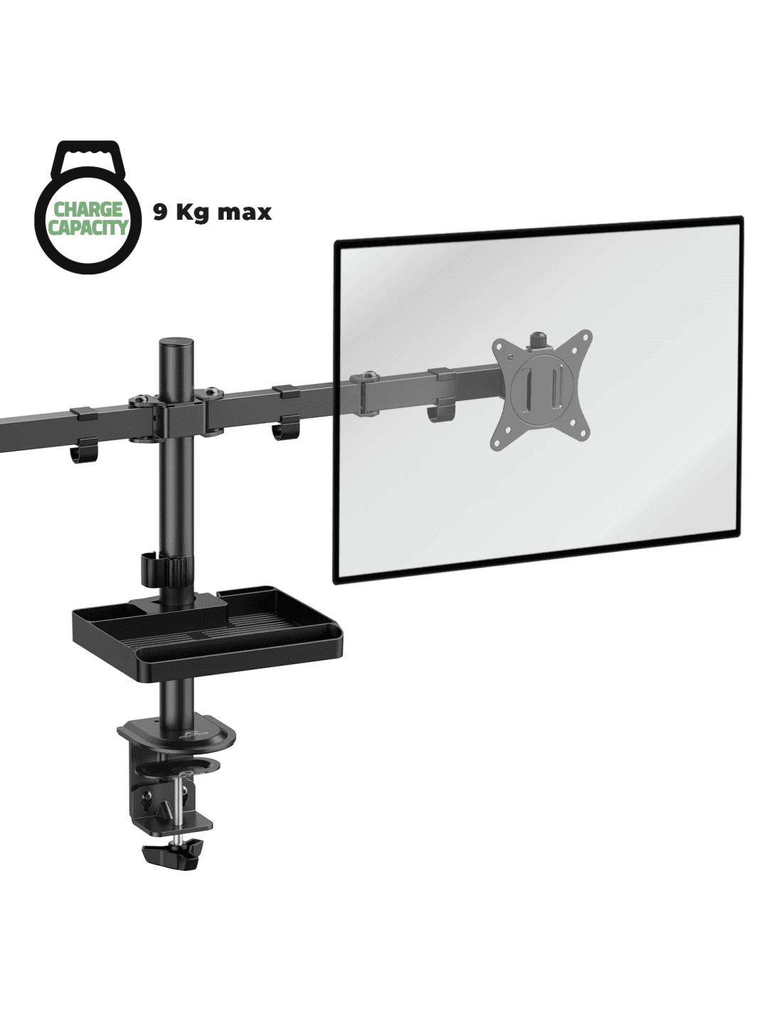 ADVANCE - SUPPORT BUREAU pour 2 ECRANS 17-32 ADV-ARM12F - Image 2