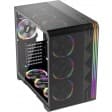 BT Mini Micro ATX 1stPlayer VT7 RGB - vitrés (Noir) - Image 2