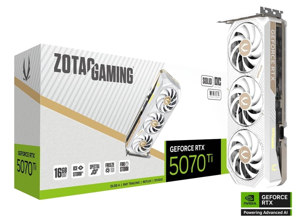 Zotac Gaming GeForce RTX 5070 Ti Solid SFF OC  ZT-B50710J3 - Image 1